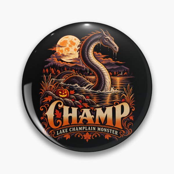 Item preview, Champ Halloween Art – Lake Champlain Monster Legend designed and sold by "Hedek".