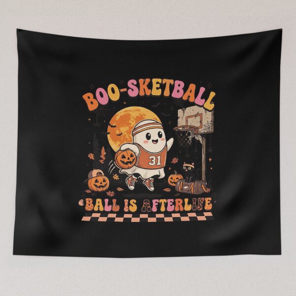 Item preview, Boo-Sketball Ball Is Afterlife designed and sold by VYRON STUDIO.