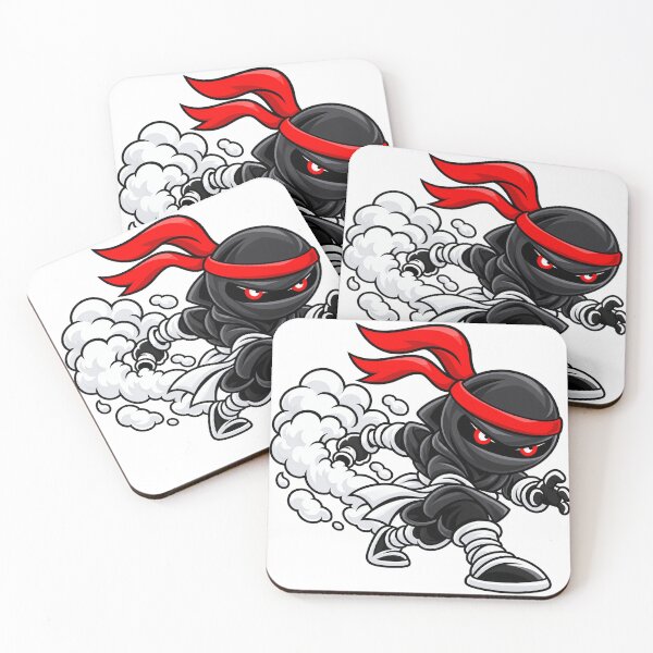 Item preview, Chibi Ninja Smoke Bomb Escape – Black Shōzoku designed and sold by Chibi Ninja Squad.