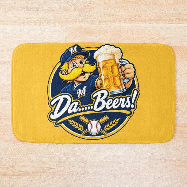 Item preview, Da Beers! Milwaukee Baseball Mascot Beer Lover Retro Design designed and sold by GhostDawgs.