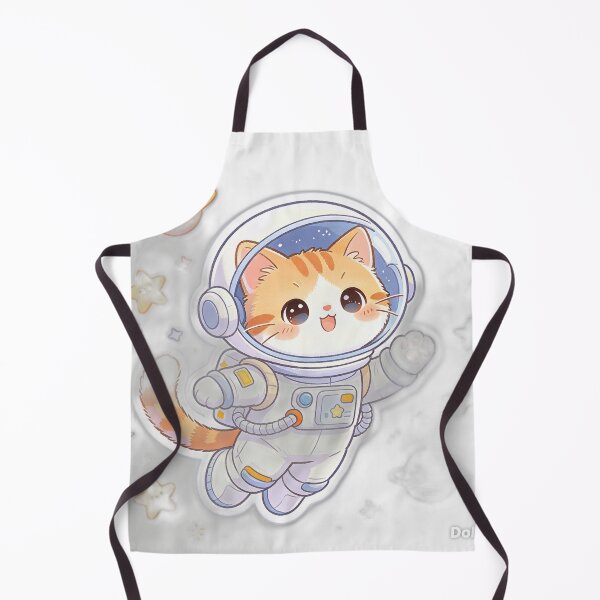 Item preview, Adorable Orange Tabby Astronaut Cat Floating in Space designed and sold by parashika.