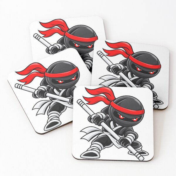 Item preview, Chibi Ninja Bo Staff Warrior – Black Shōzoku designed and sold by Chibi Ninja Squad.
