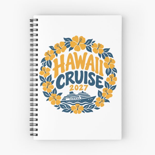 Item preview, Hawaii Cruise 2027 Hibiscus Lei designed and sold by Small Kine Prints.