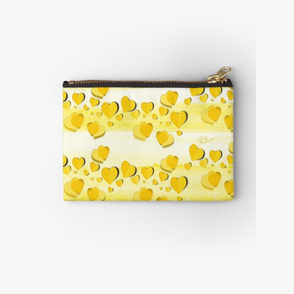 Item preview, Heart Felt in Yellow designed and sold by Fluid Artzworx.