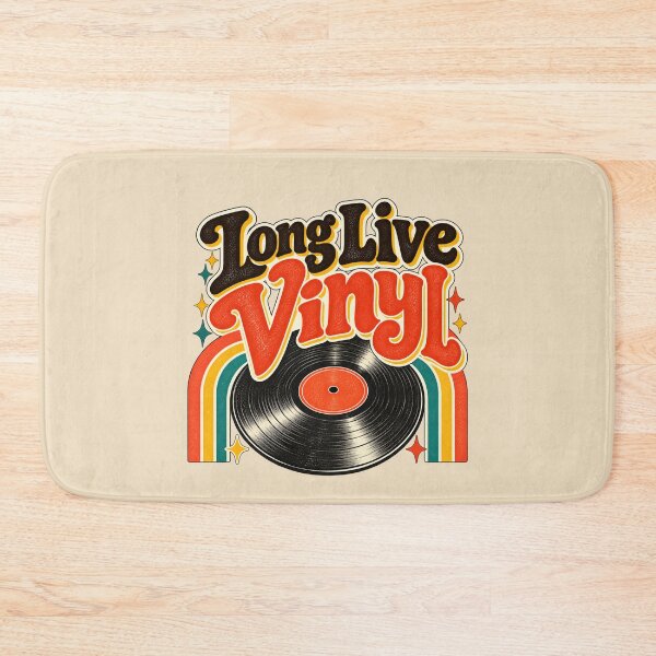 Item preview, Long Live Vinyl - Retro 70s Record Collector designed and sold by NViora.