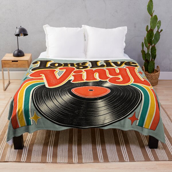 Item preview, Long Live Vinyl - Retro 70s Record Collector designed and sold by NViora.