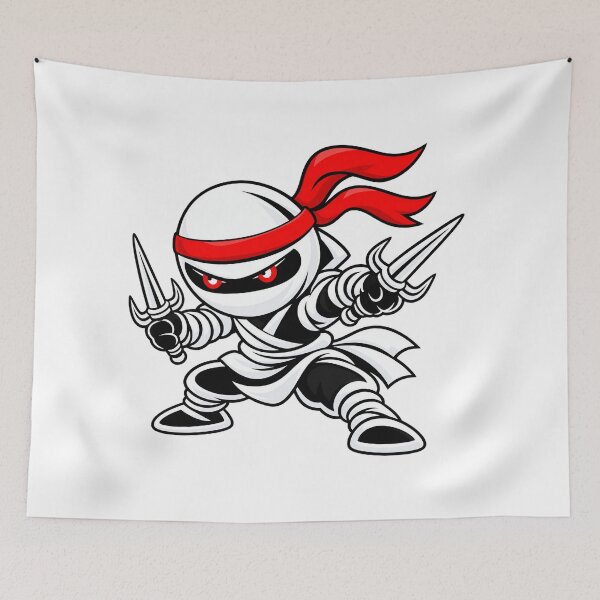 Item preview, Chibi Ninja Twin Sai – White Shōzoku designed and sold by Chibi Ninja Squad.