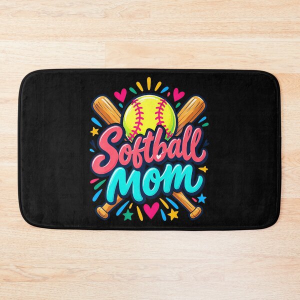 Item preview, Softball Mom Graphic designed and sold by OLAKONA.