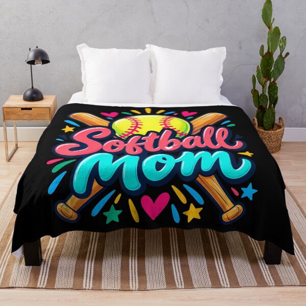 Item preview, Softball Mom Graphic designed and sold by OLAKONA.