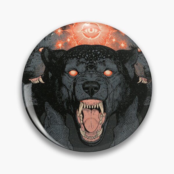 Item preview, Seven‑Headed Panther Sigil — Mythic Surreal Aesthetic designed and sold by JaimeLikes.