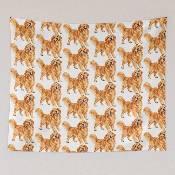 Item preview, Golden retriever smiling  designed and sold by Jadedoodle.
