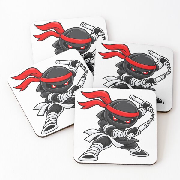 Item preview, Chibi Ninja Nunchucks – Black Shōzoku designed and sold by Chibi Ninja Squad.