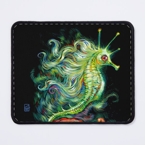 Item preview, Neon Cosmic Seahorse designed and sold by Oneiric Visions Arts.
