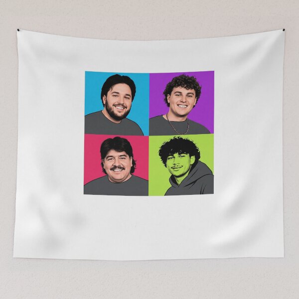 Item preview, MrBeast - The Grocery Four - Chandler Hallow - Karl Jacobs - Nolan Hansen - Tareq Salameh designed and sold by JamesBomDavis.