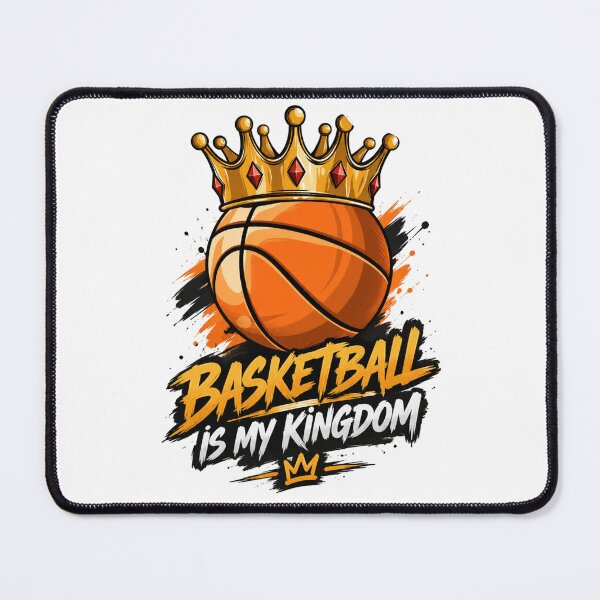 Item preview, Basketball Is My Kingdom – Royal Crown Basketball Art designed and sold by DOORCKS Empire.