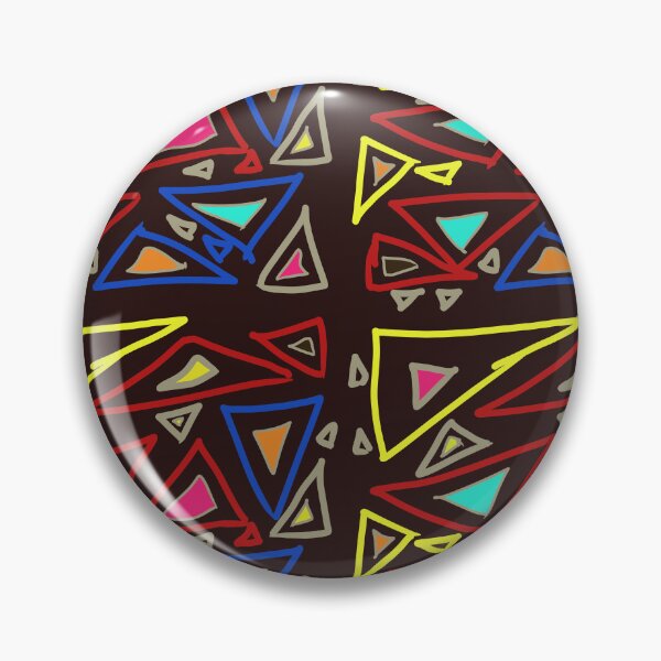 Item preview, Triangles Random Chaos Pattern designed and sold by PatternShow.
