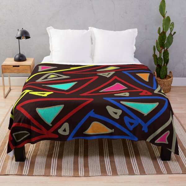 Item preview, Triangles Random Chaos Pattern designed and sold by PatternShow.