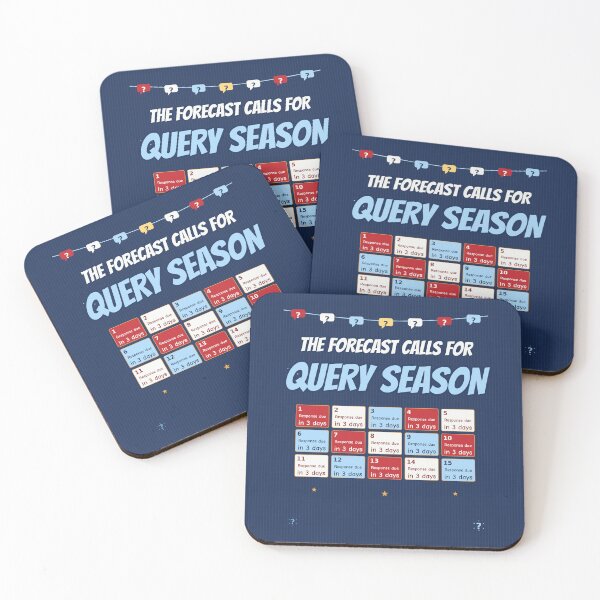 Item preview, Query Season Regulatory Affairs Funny Christmas Shirt designed and sold by GiftedThreads.