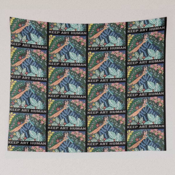 Item preview, Keep Art Human Naive Art designed and sold by aponwao.