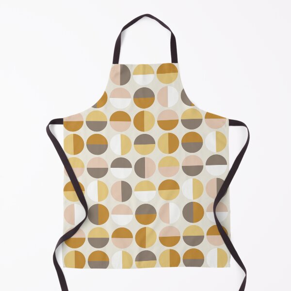 Item preview, Modern Dots in Mustard, Grey, and Blush designed and sold by Kelly Dietrich Mandalas & Colorful Patterns.