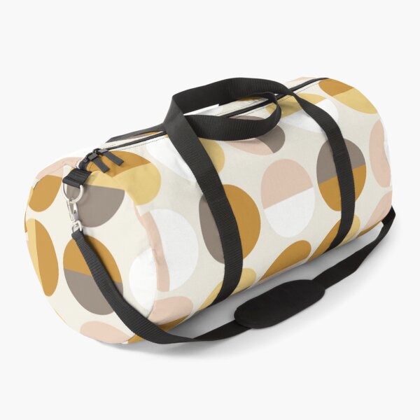 Item preview, Modern Dots in Mustard, Grey, and Blush designed and sold by Kelly Dietrich Mandalas & Colorful Patterns.