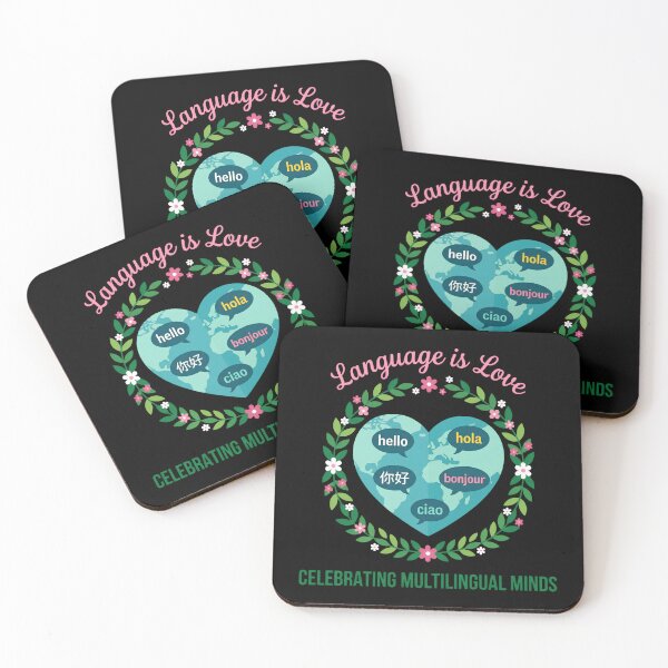 Item preview, ESL Teacher Language is Love Celebrating Multilingual Minds designed and sold by w66aboo.