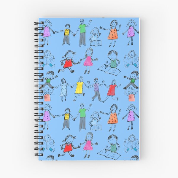 Item preview,  Happy Kids (blue) designed and sold by Boy and Belugee Studio.