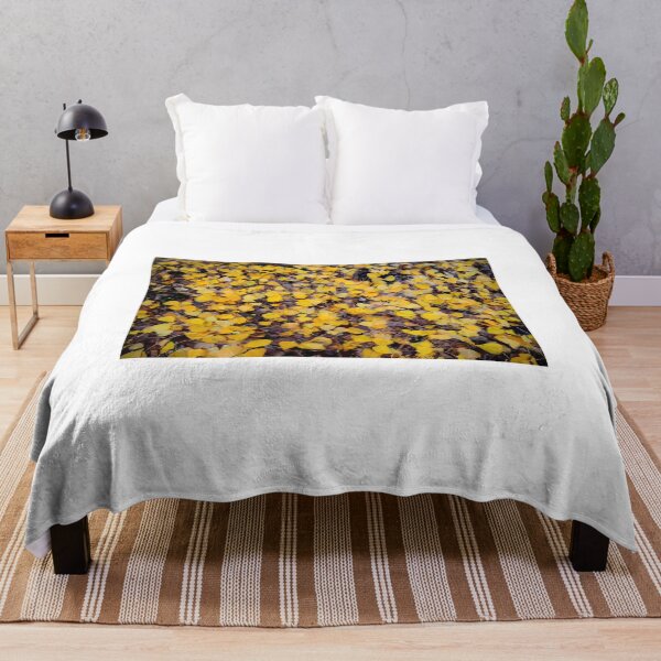 Item preview, Golden Autumn Leaves on the Forest Floor designed and sold by onubi.