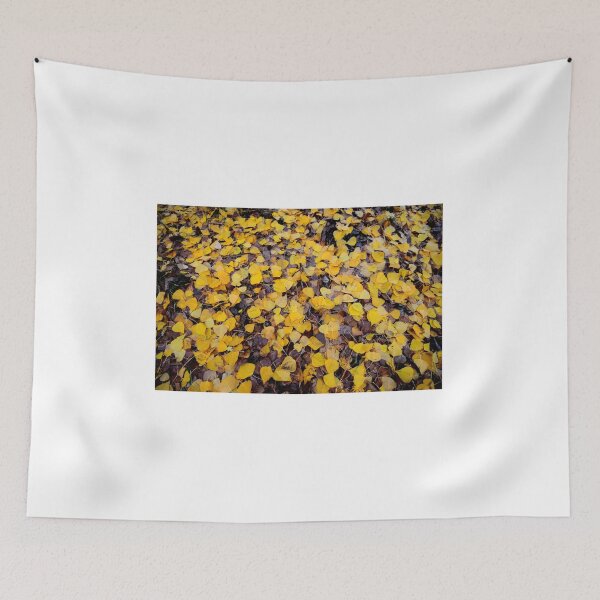 Item preview, Golden Autumn Leaves on the Forest Floor designed and sold by onubi.