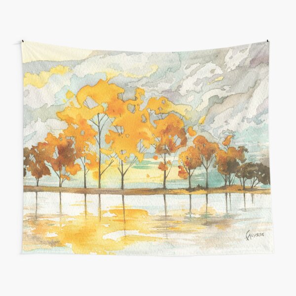 Item preview, Autumn Treescape designed and sold by kirimoth.