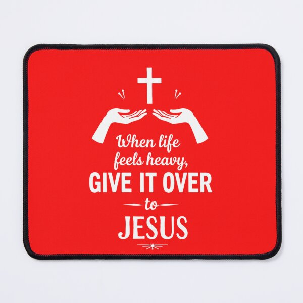 Item preview, When Life Feels Heavy — Give It Over to Jesus | Faith & Reflection designed and sold by HopeFilled Ink.