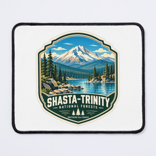 Item preview, Shasta-Trinity National Forests Northern California Mountain Landscape Hiking Exploration designed and sold by ManilStuck237.