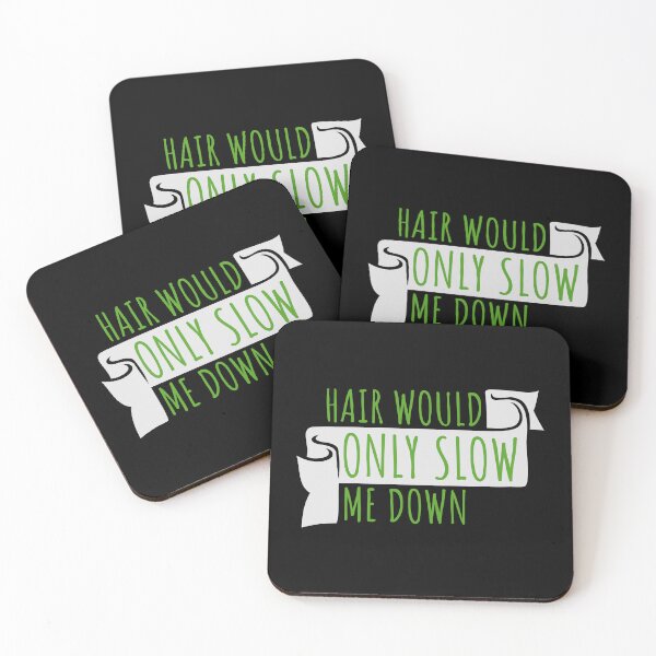 Item preview, Hair would only slow me down Bald Quote Logo Text designed and sold by shirt-o-mat.