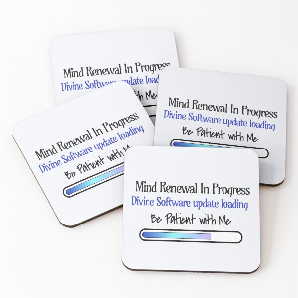 Item preview, Mind Renewal In Progress - Divine Software uploading | Personal Growth & Inspiration designed and sold by HopeFilled Ink.