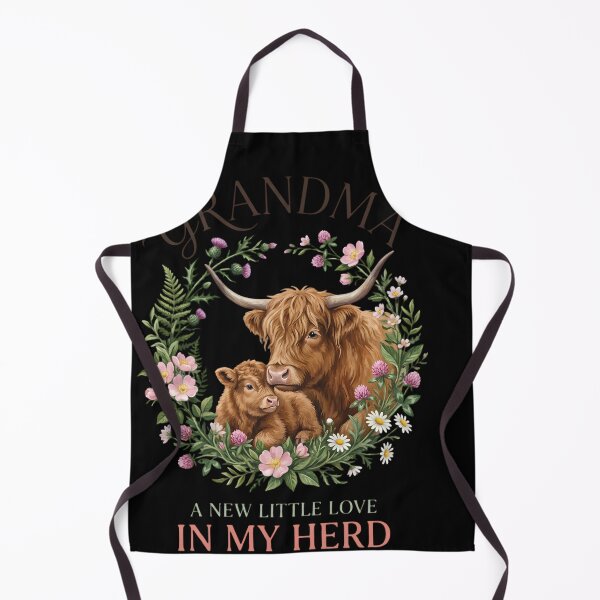 Item preview, Grandma New Little Love in My Herd Highland Cow designed and sold by w66aboo.