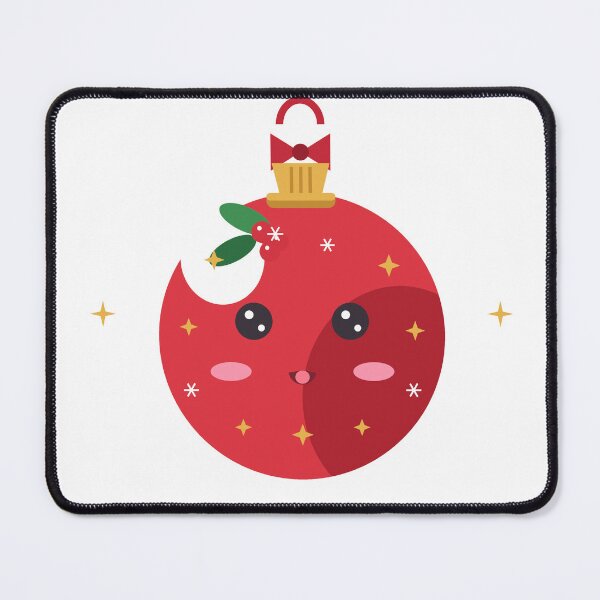 Item preview, Cute Kawaii Christmas Ornament Sticker Bauble Holiday Decor designed and sold by PRIME4YOU.