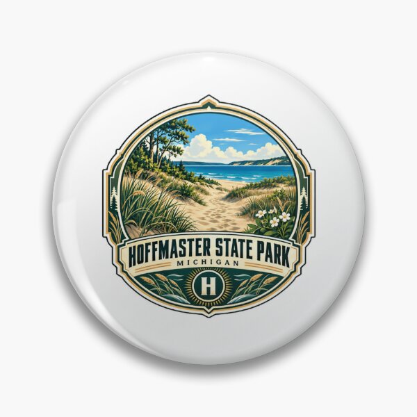 Item preview, Hoffmaster State Park Michigan State Park Travel Vacation Souvenir designed and sold by ManilStuck237.