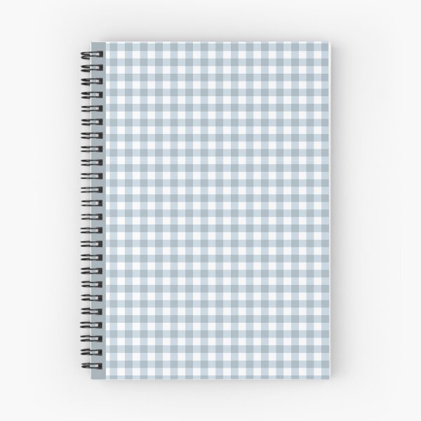 Item preview, Blue Gingham Notebook designed and sold by FeefeeShop.