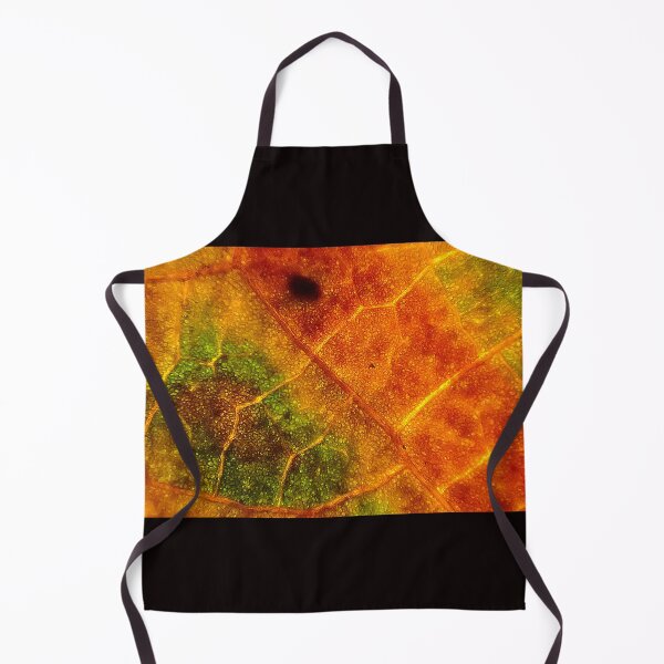 Item preview, Abstract Autumn Leaf Macro – Fiery Orange and Green Textures designed and sold by onubi.
