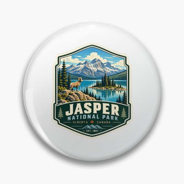 Item preview, Jasper National Park Alberta Canada Travel Hiking Nature Lover designed and sold by ManilStuck237.