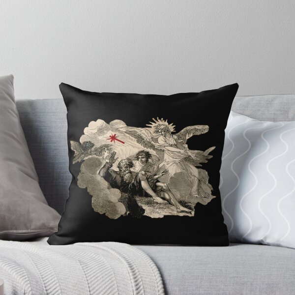 Item preview, Angel Appearing to Two Figures Among Clouds designed and sold by Exhumed Archives.