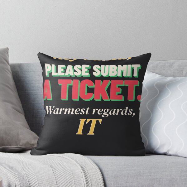 Item preview, Hey Santa Please Submit A Ticket Funny IT Help Desk Xmas designed and sold by SickDesign.