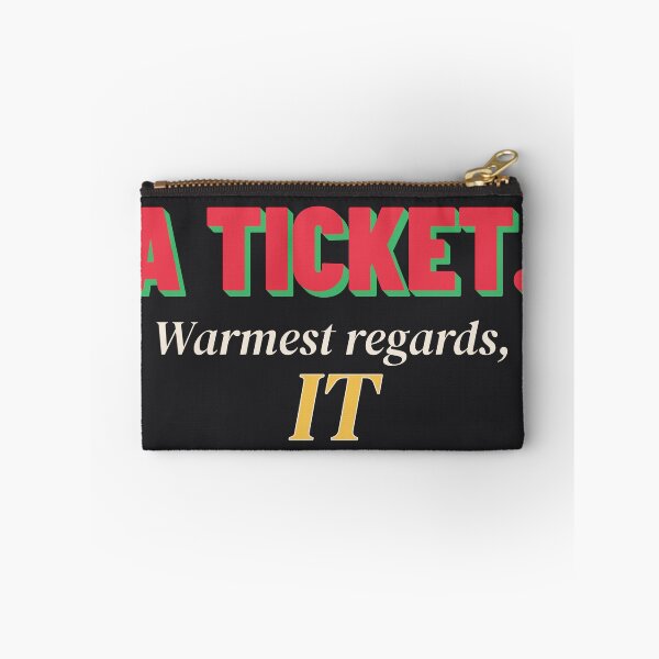 Item preview, Hey Santa Please Submit A Ticket Funny IT Help Desk Xmas designed and sold by SickDesign.
