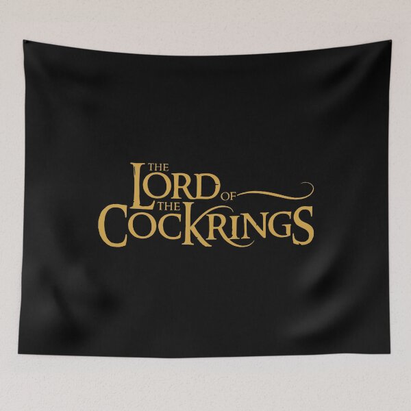 Item preview, The Lord Of The Cockrings designed and sold by JamesBomDavis.