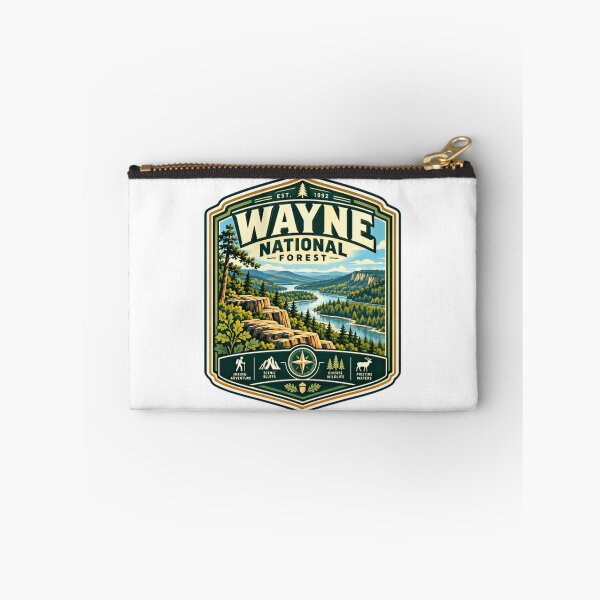 Item preview, Wayne National Forest Est. 1992 Hiking Adventure Scenic Bluffs Diverse Wildlife Pristine Waters Ohio Outdoors Explorer designed and sold by ManilStuck237.