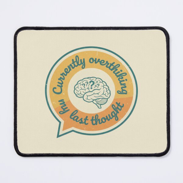Item preview, Currently Overthinking - Funny Overthinker Brain designed and sold by Jackson-Will.