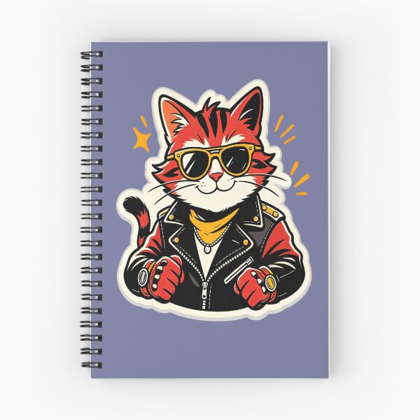 Item preview, Cool Rocker Cat with Sunglasses designed and sold by BladiWChampion.