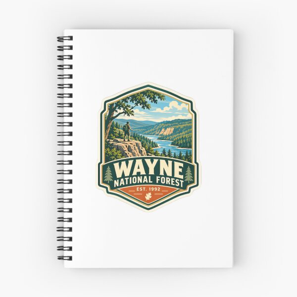 Item preview, Wayne National Forest Est. 1992 Hiker Outdoor Explorer designed and sold by ManilStuck237.