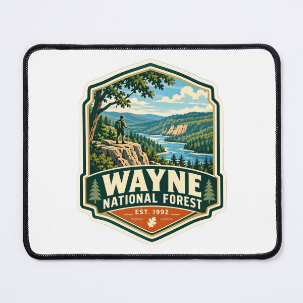 Item preview, Wayne National Forest Est. 1992 Hiker Outdoor Explorer designed and sold by ManilStuck237.