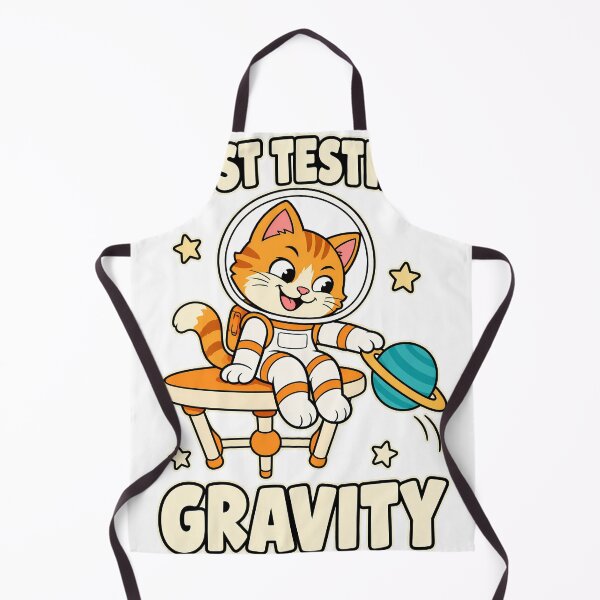 Item preview, Just Testing Gravity Space Kitten designed and sold by Apogee Publishing.